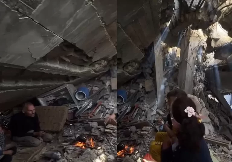 عائلة فلسطينية من غزة