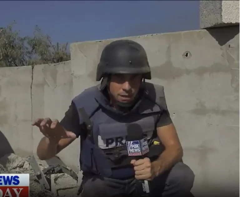 مراسل فوكس نيوز في غزة