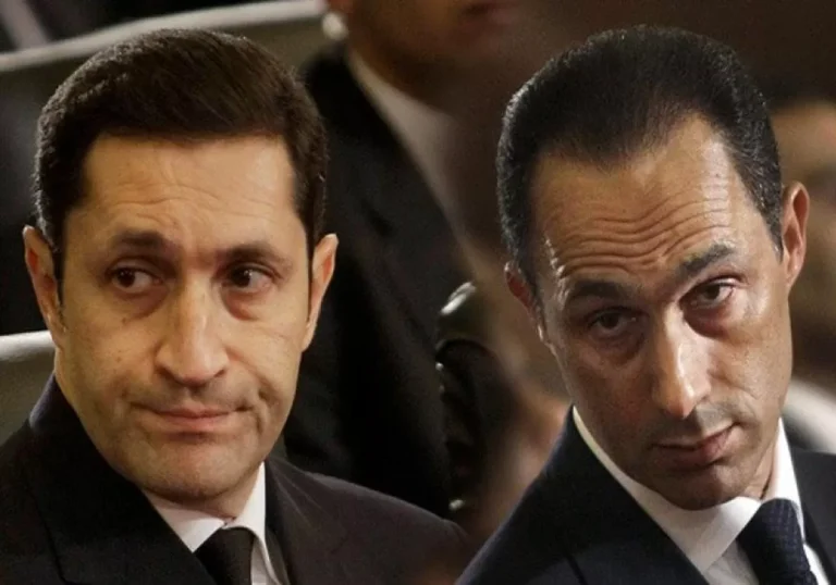 نجلا الرئيس الراحل حسني مبارك "جمال وعلاء"