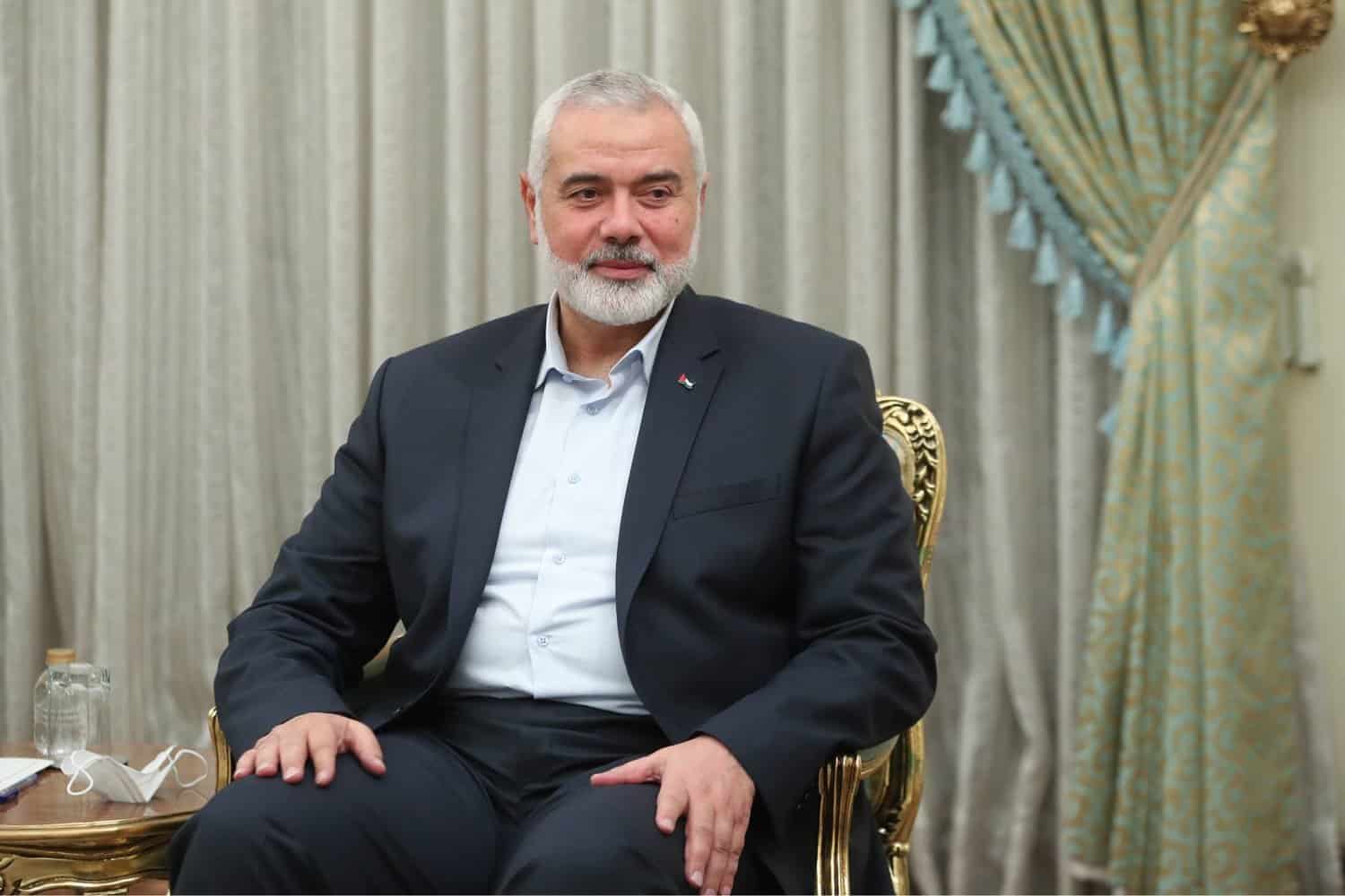 إسماعيل هنية وصل القاهرة على رأس وفد من حماس