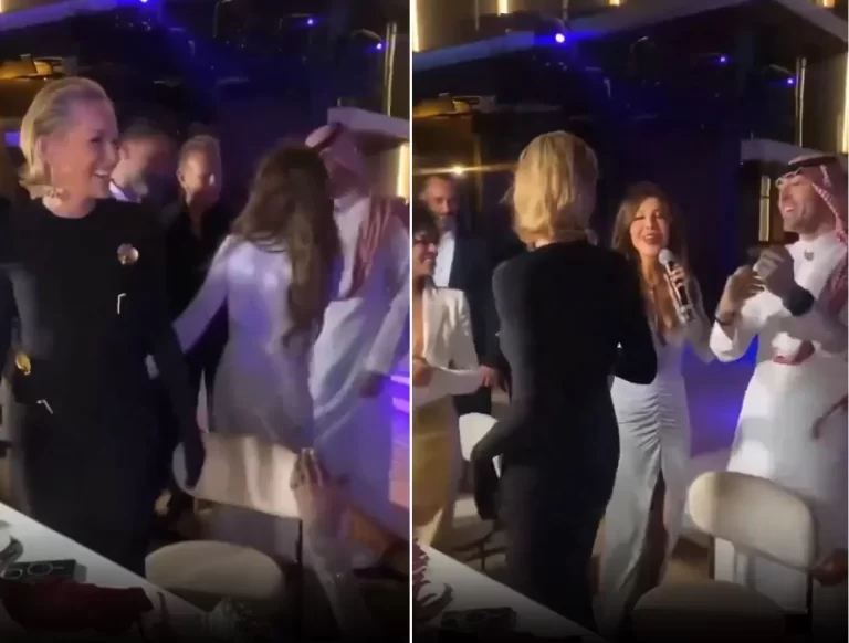 إصرار سعودي على استفزاز المسلمين.. وصلات رقص فاضحة وغناء تزامنا مع مأساة غزة (فيديو) الممثلة الأمريكية شارون إيفون ستون في مهرجان البحر الأحمر