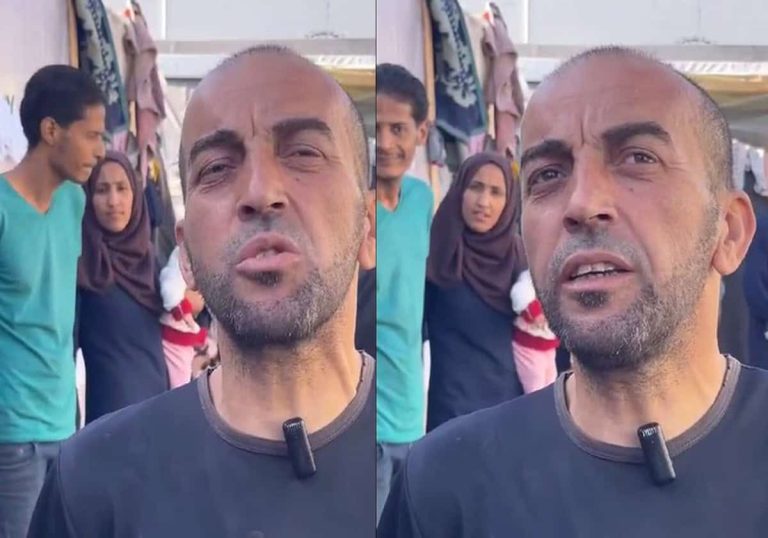 “الستر من الله وكيس الطحين نطعمي أولادنا”.. أمنيات فلسطيني نازح في العام الجديد 2024 (فيديو) أمنية فلسطيني نازح في غزة خلال العام الجديد 2024