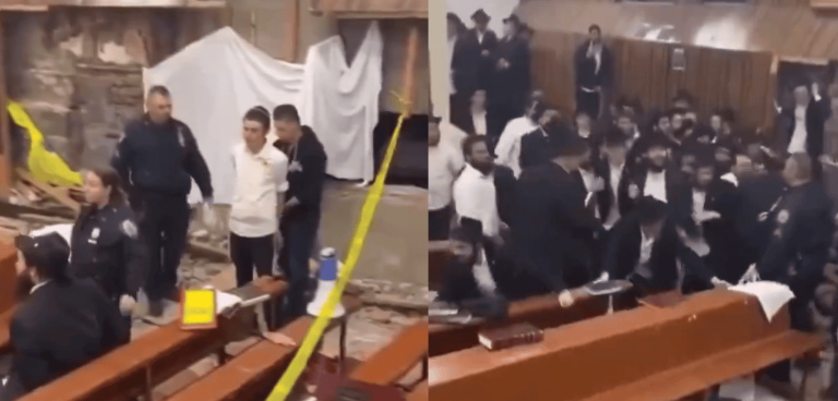 العثور على نفق سري تحت كنيس يهودي في نيويورك