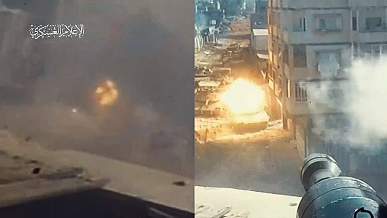 دماء جنود الاحتلال ومقتنياتهم.. القسام تبث مشاهد جديدة مثيرة من غزة القسام تبث مشاهد جديدة من غزة