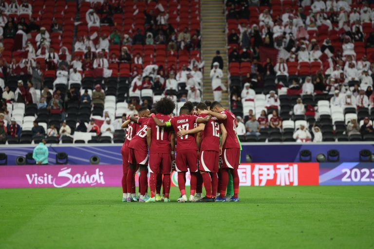 لاعبو المنتخب القطري