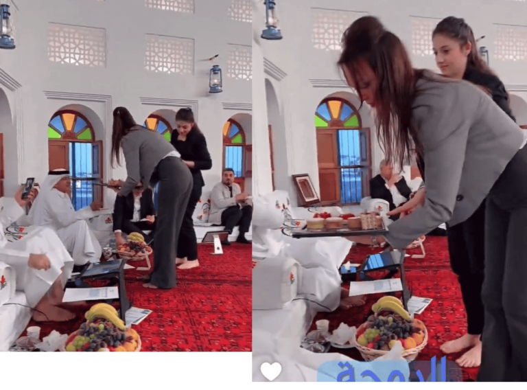 ظهور مثير لفتاتين ببرنامج المجلس ورد فعل الضيوف يثير جدلا