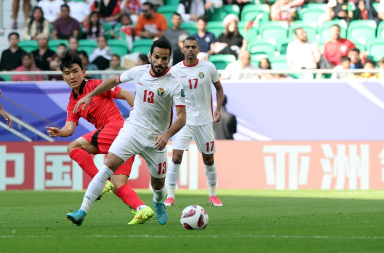 مباراة الأردن وكوريا الجنوبية