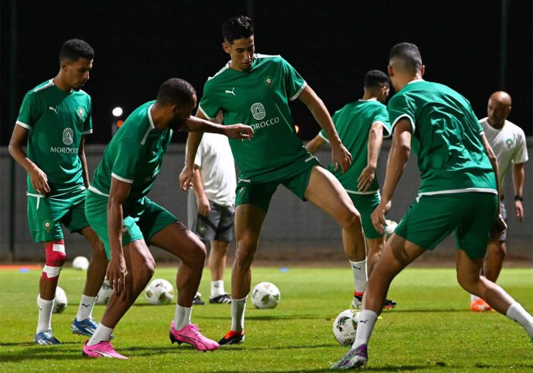 مباراة المغرب ضد جنوب أفريقيا.. الموعد والتشكيلة والقنوات الناقلة في منافسات دور ال16 المنتخب المغربي