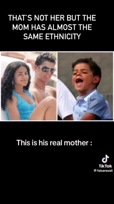 والدة كريستيانو رونالدو جونيور