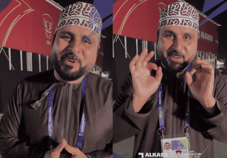 انفعال جنوني لخليل البلوشي بسبب حكم مباراة قطر وإيران (فيديو) انفعال جنوني لخليل البلوشي بسبب حكم مباراة قطر وإيران