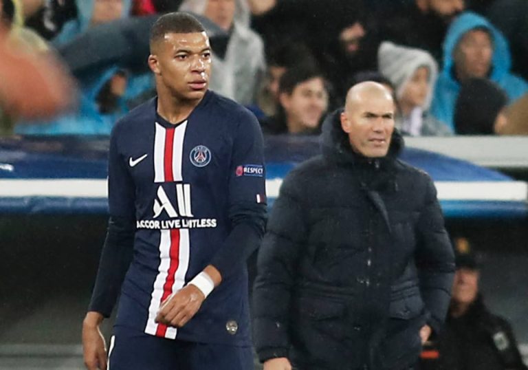 هل سينتقل مبابي إلى ريال مدريد الصيف المقبل؟! زيدان يُجيب على هذا السؤال زيدان وكيليان مبابي