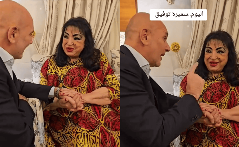 تحول صادم لملامح وجه سميرة توفيق في أحدث ظهور لها بأبوظبي تحول صادم لملامح وجه سميرة توفيق في أحدث ظهور لها بأبوظبي