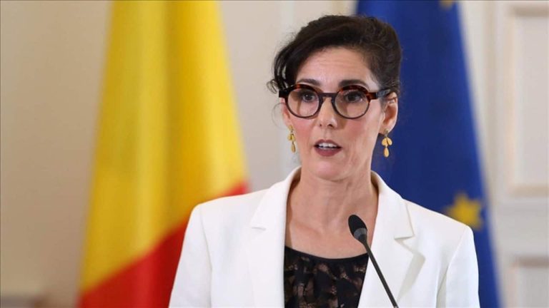 وزيرة الخارجية البلجيكية حاجة