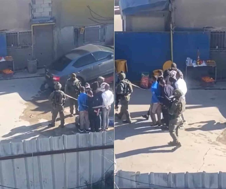 فيديو مستفز لاعتقال فلسطينيين في القدس.. الاحتلال امتهن كرامتهم الاحتلال يعتقل مجموعة من الفلسطينيين في القدس