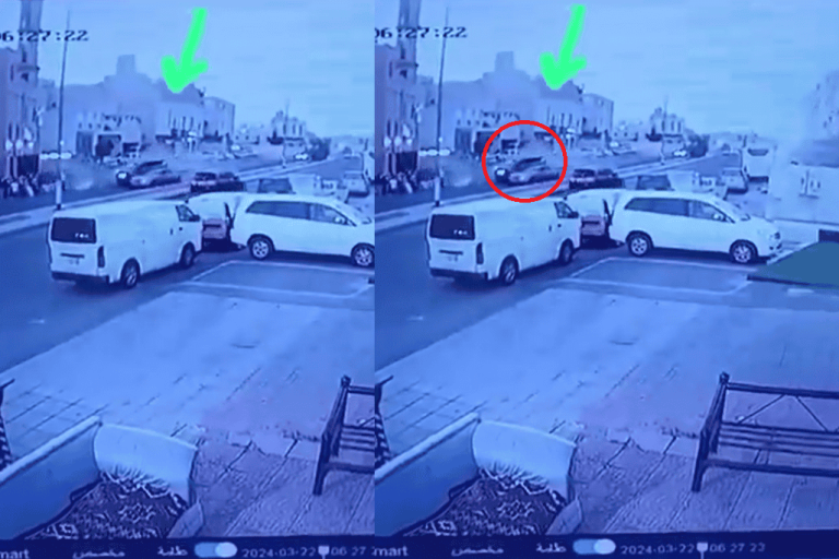 مشهد مرعب من مكة.. دهس صائمين على مائدة إفطار جماعي