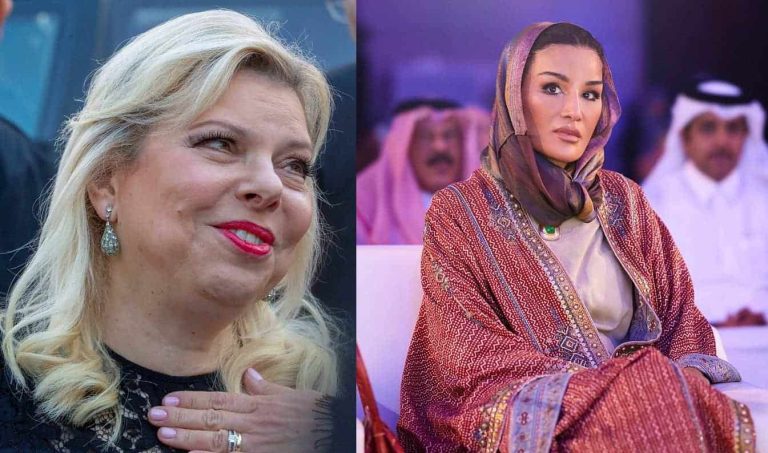 رسالة من زوجة نتنياهو إلى والدة أمير قطر