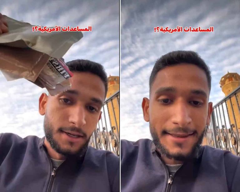 شاب من غزة لم يقبل المساعدات الأردنية والأمريكية