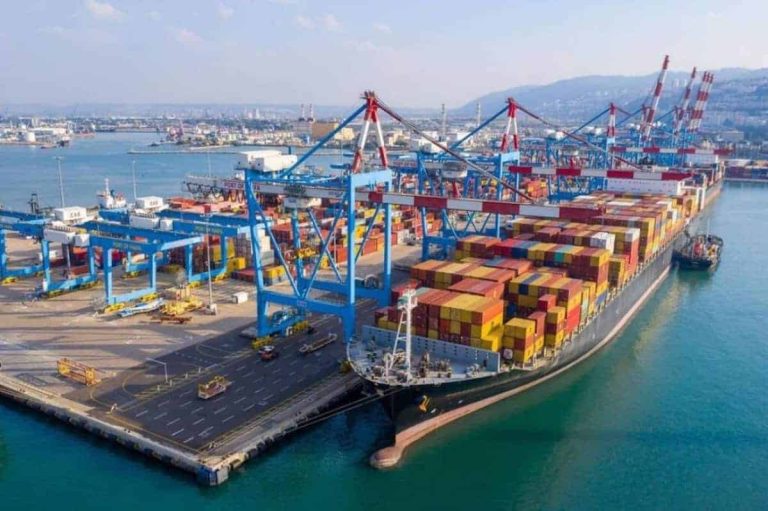 خط نقل النفط بين ميناء جبل علي وميناء حيفا