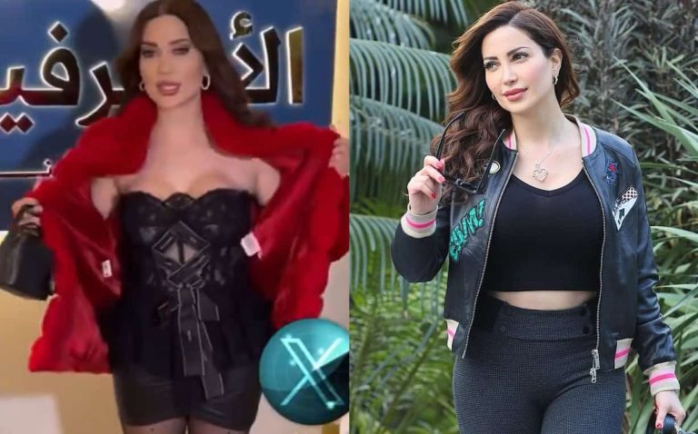 نسرين طافش تخلع ملابسها