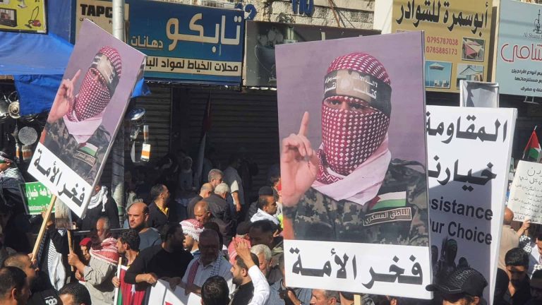 أبو عبيدة يوجه التحية إلى الأردن