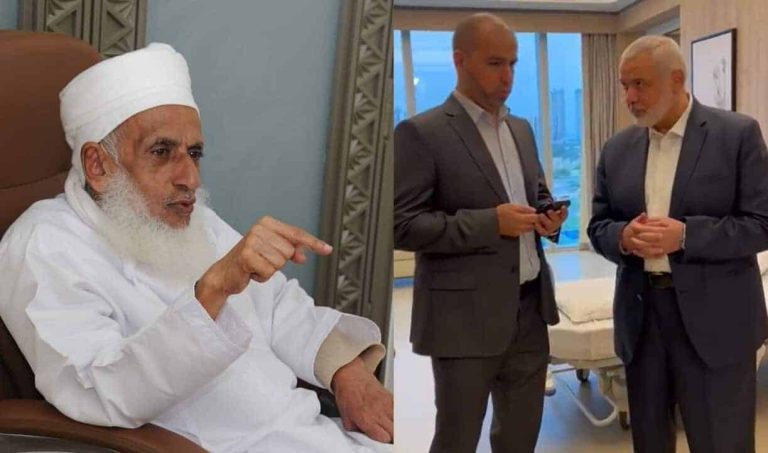 ماذا قال مفتي سلطنة عمان عن ردّة فعل هنية حينما علم باغتيال أبنائه وأحفاده!؟ مفتي سلطنة عمان يعلق على تلقي إسماعيل هنية نبأ اغتيال أبنائه وأحفاده
