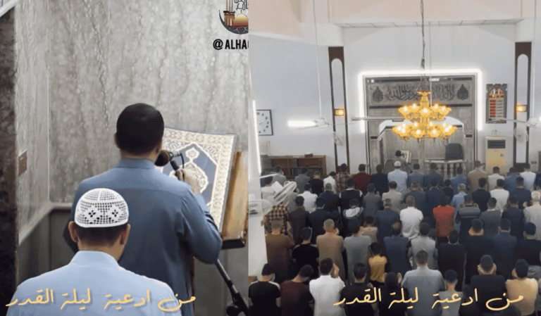 إمام عراقي يسقط مغشيا عليه من شدة التأثر أثناء الدعاء لغزة (فيديو) إمام عراقي يسقط مغشيا عليه من شدة التأثر أثناء الدعاء لغزة