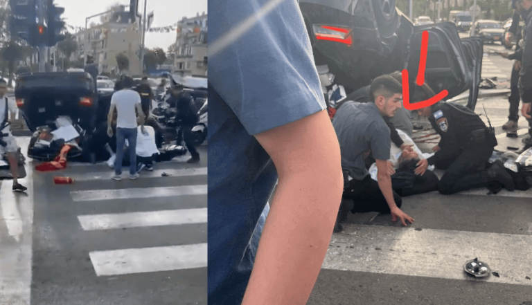 إصابة إيتمار بن غفير وابنته ومرافقه ونقله للمستشفى بعد انقلاب سيارته