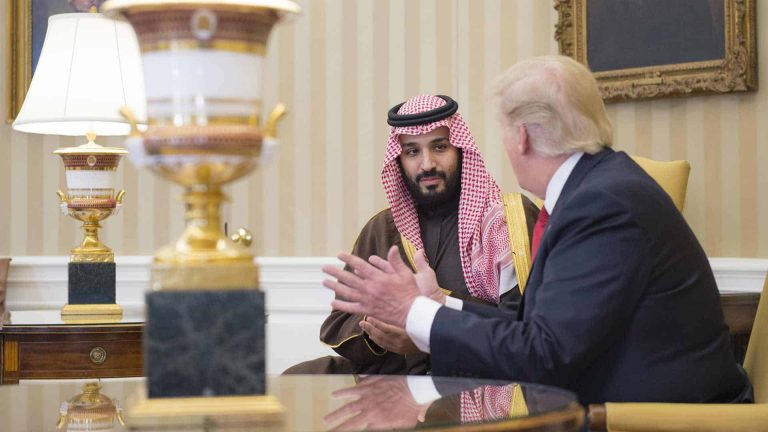 اتصال هاتفي بين ترامب ومحمد بن سلمان