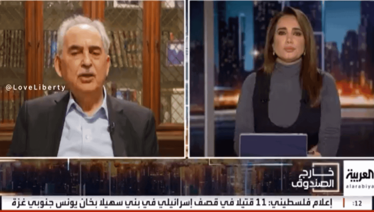 حاولت جره لمهاجمة حماس.. وزير أردني سابق يصعق مذيعة “العربية” بردوده (فيديو) حاولت جره لمهاجمة حماس.. سمير الحباشنة وزير أردني سابق يصعق مذيعة "العربية" بردوده