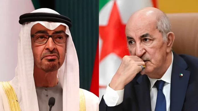 عبد المجيد تبون ومحمد بن زايد
