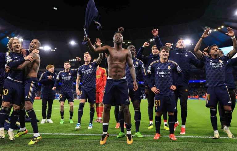 مفاجأة .. من هما لاعبا ريال مدريد الذيْن تهربا من تسديد ركلات الترجيح أمام مانشستر سيتي؟ لاعبان من ريال مدريد تهربا من تنفيذ ركلات الترجيح أمام مانشستر سيتي