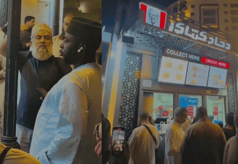 ما فعله مُعتمر أمام "كنتاكي" بالسعودية قد يذهب به لمعتقلات ابن سلمان