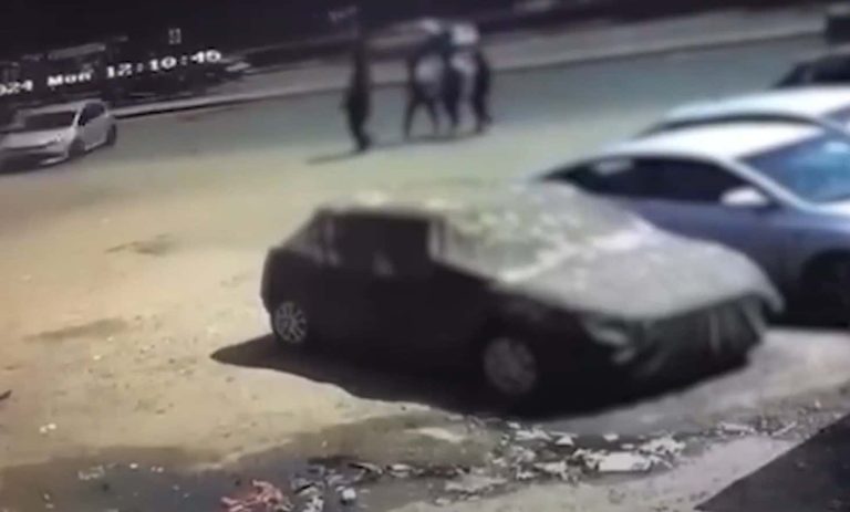فيديو مروع لمصرع 4 طلاب مصريين صدمتهم سيارة طائشة مقتل أربعة طلاب في حادث دهس في بورسعيد