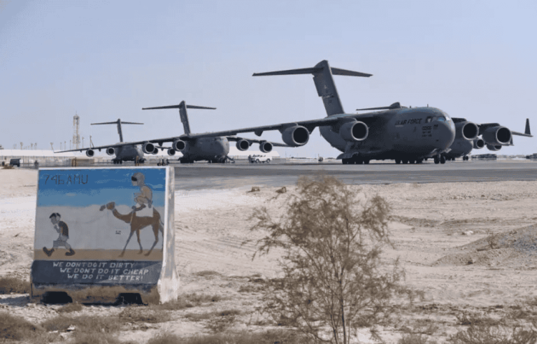 خوف الإمارات من إيران دفع أمريكا لنقل أصولها الجوية إلى قطر وجيبوتي