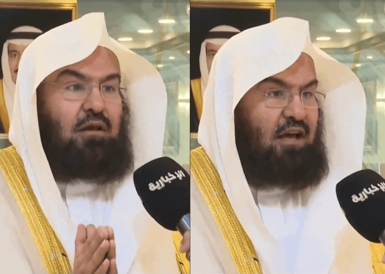 "لبيك لا حج إلا بتصريح".. السديس يواصل إثارة الجدل من الحرم