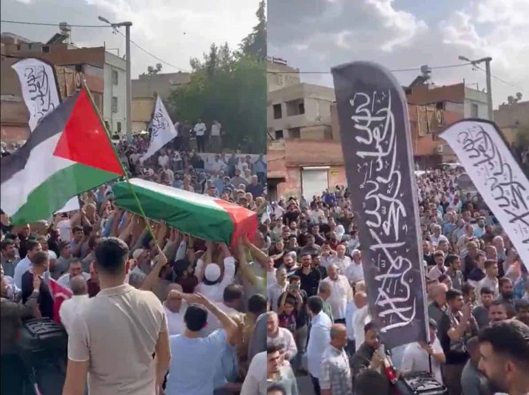 ملفوفاً بعلم فلسطين .. جنازة مهيبة للشهيد التركي حسن ساكلانان (فيديو) الشهيد التركي حسن ساكلانان