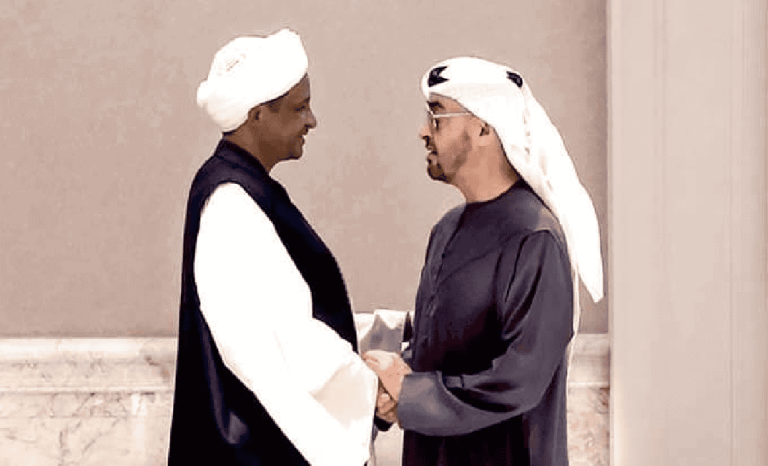 حميدتي ومحمد بن زايد