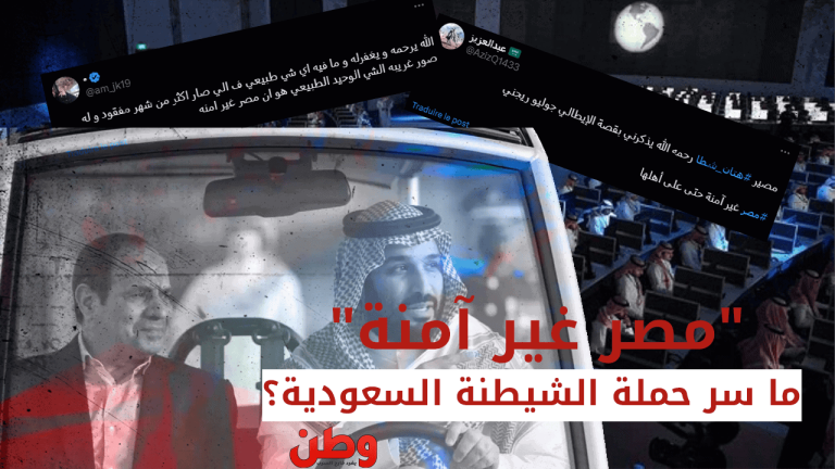 حملة شيطنة سعودية ضد مصر