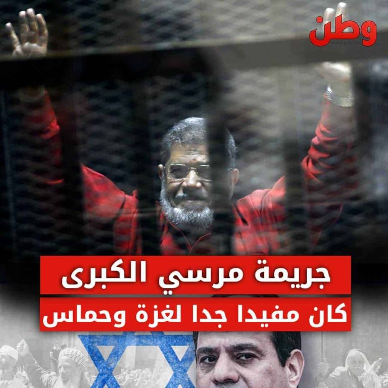 كان مفيدا جدا لفلسطين وغزة وأضر بإسرائيل.. لواء بالجيش المصري يعترف بأسباب انقلاب السيسي على مرسي أسباب انقلاب السيسي على مرسي