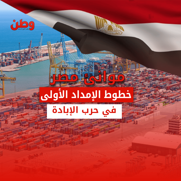 مصر تدعم اقتصاد إسرائيل.. تحويل 5 موانئ مصرية لنقل البضائع إلى الاحتلال موانئ مصرية تنقل البضائع إلى إسرائيل