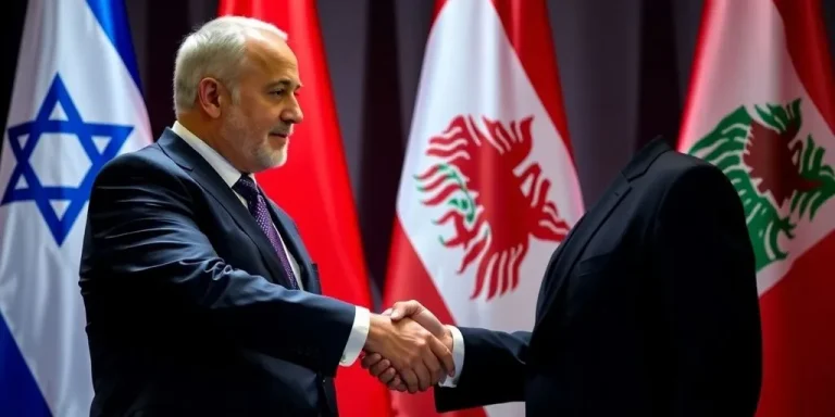 لقاء بين مسؤولين إسرائيليين ولبنانيين